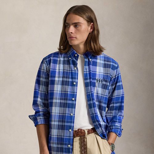 Classic Fit Plaid Poplin Shirt - Polo Ralph Lauren - Modalova