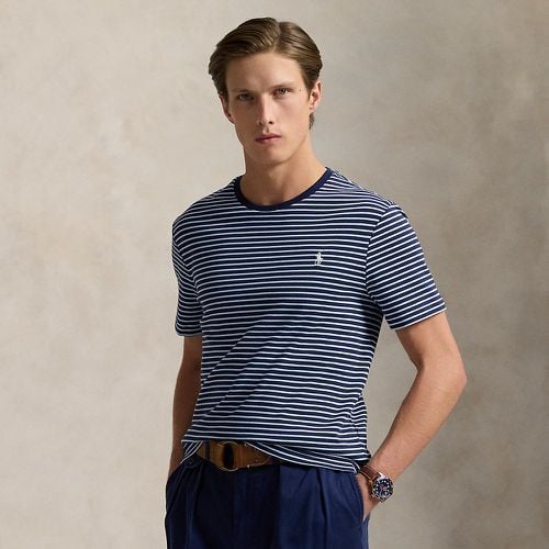 Custom Slim Striped Soft Cotton T-Shirt - Polo Ralph Lauren - Modalova