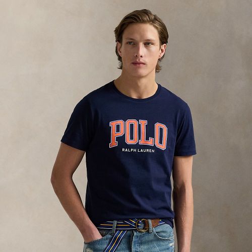 Custom Slim Fit Logo Jersey T-Shirt - Polo Ralph Lauren - Modalova