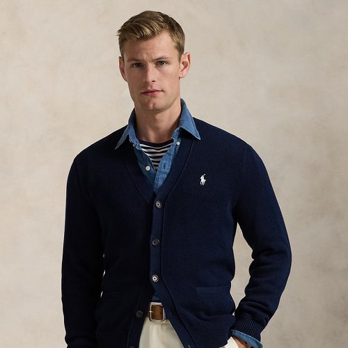 Cotton V-Neck Cardigan - Polo Ralph Lauren - Modalova