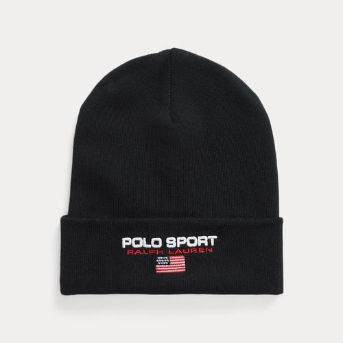 Polo Sport Rib-Knit Cotton Beanie - Polo Ralph Lauren - Modalova