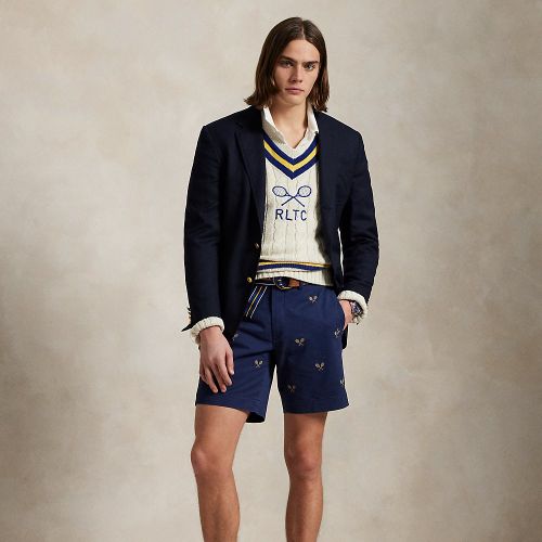 Cm Straight Embroidered Chino Short - Polo Ralph Lauren - Modalova