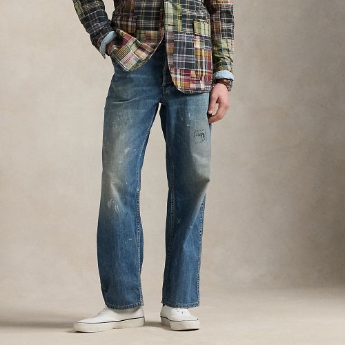 Relaxed Fit Distressed Carpenter Jean - Polo Ralph Lauren - Modalova