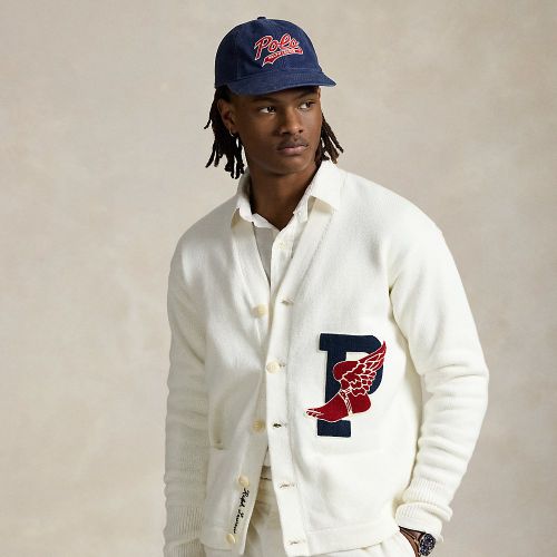 P-Wing Cotton Cardigan - Polo Ralph Lauren - Modalova