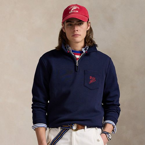 Double-Knit Mesh Collared Sweatshirt - Polo Ralph Lauren - Modalova