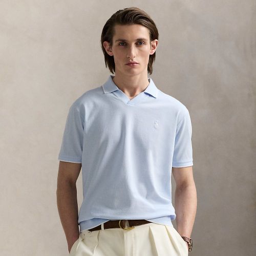 Jacquard Mesh Polo Shirt - Polo Ralph Lauren - Modalova