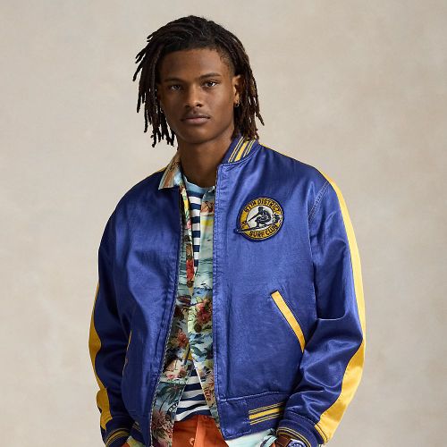 Surf-Inspired Letterman Jacket - Polo Ralph Lauren - Modalova