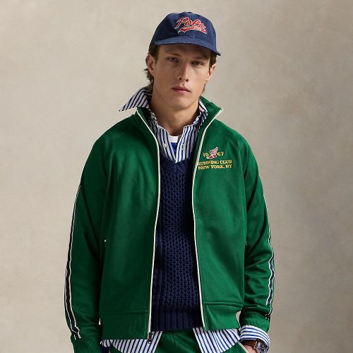 Embroidered Plaited Tricot Track Jacket - Polo Ralph Lauren - Modalova