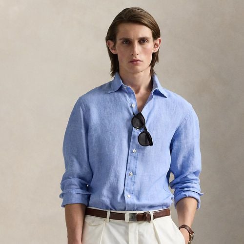 Classic Fit Linen Shirt - Polo Ralph Lauren - Modalova