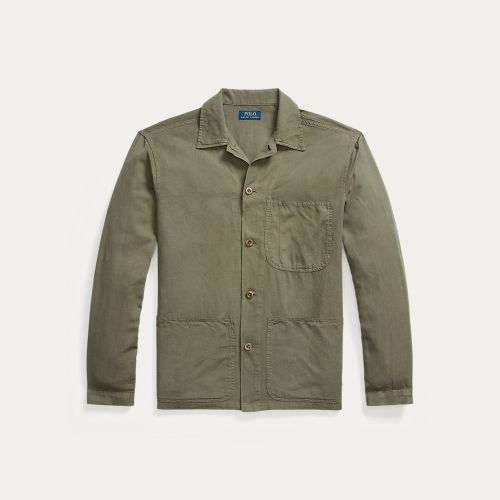 Linen-Cotton Overshirt - Polo Ralph Lauren - Modalova