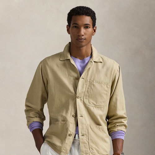 Linen-Cotton Overshirt - Polo Ralph Lauren - Modalova