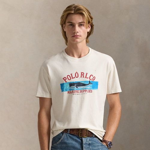 Classic Fit Jersey Graphic T-Shirt - Polo Ralph Lauren - Modalova