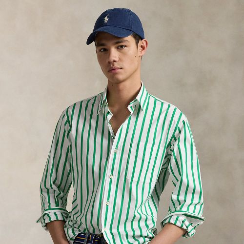 Classic Fit Striped Poplin Shirt - Polo Ralph Lauren - Modalova