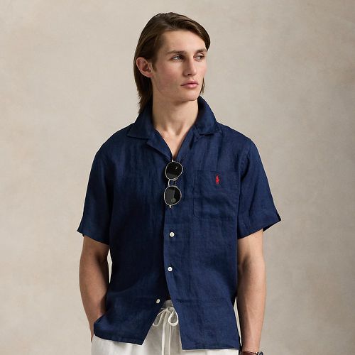 Classic Fit Linen Camp Shirt - Polo Ralph Lauren - Modalova