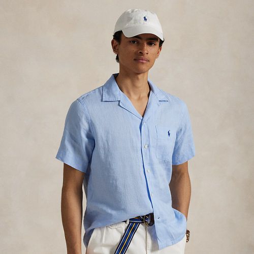 Classic Fit Linen Camp Shirt - Polo Ralph Lauren - Modalova