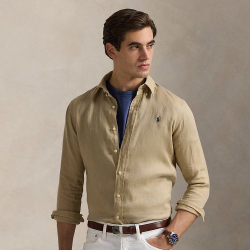 Custom Fit Linen Shirt - Polo Ralph Lauren - Modalova