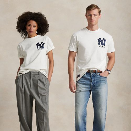 Polo Ralph Lauren Lauren Yankees Jersey T-Shirt - Polo Ralph Lauren - Modalova