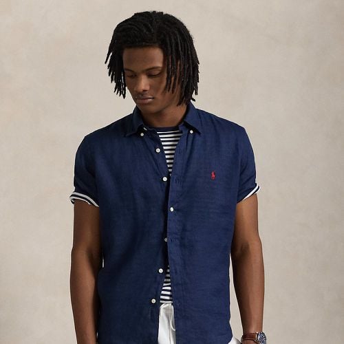 Custom Fit Linen Shirt - Polo Ralph Lauren - Modalova