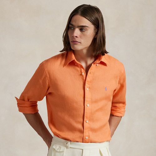 Slim Fit Linen Shirt - Polo Ralph Lauren - Modalova