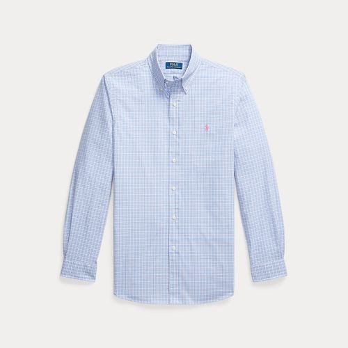 Custom Fit Checked Stretch Poplin Shirt - Polo Ralph Lauren - Modalova