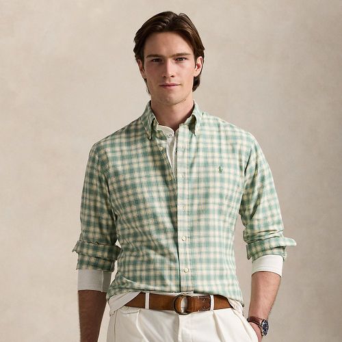 Custom Fit Plaid Oxford Shirt - Polo Ralph Lauren - Modalova