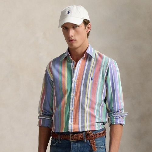 Custom Fit Striped Oxford Shirt - Polo Ralph Lauren - Modalova