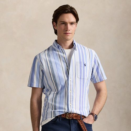 Custom Fit Striped Oxford Shirt - Polo Ralph Lauren - Modalova