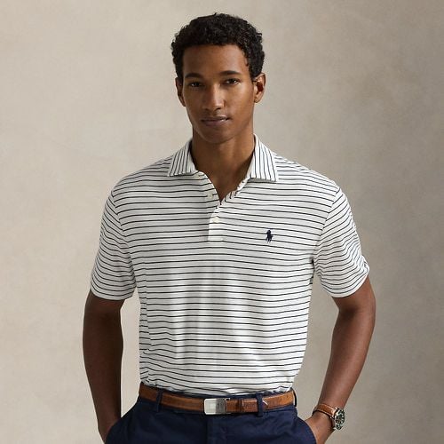 Custom Slim Fit Striped Soft Cotton Polo - Polo Ralph Lauren - Modalova