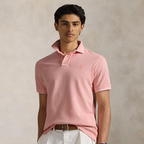 Custom Slim Mineral-Dyed Mesh Polo Shirt - Polo Ralph Lauren - Modalova