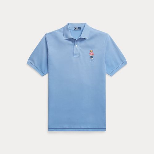 Custom Slim Polo Bear Mesh Polo Shirt - Polo Ralph Lauren - Modalova