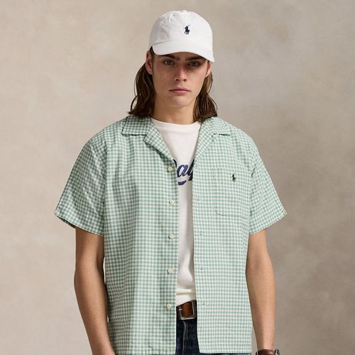 Classic Fit Gingham Oxford Camp Shirt - which gives it instant character - Modalova