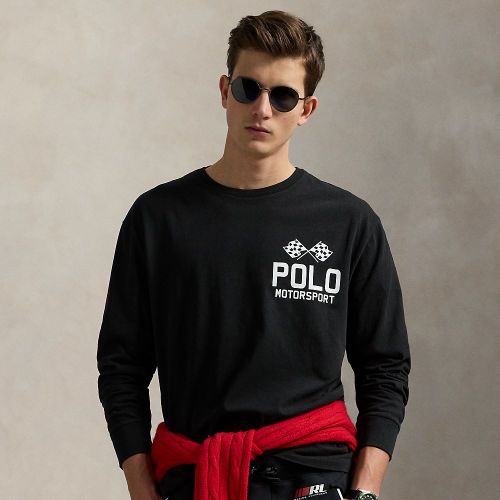 Classic Fit Slub Jersey Graphic T-Shirt - Polo Ralph Lauren - Modalova