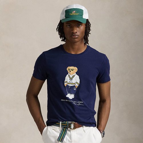 Custom Slim Fit Polo Bear Jersey T-Shirt - Polo Ralph Lauren - Modalova