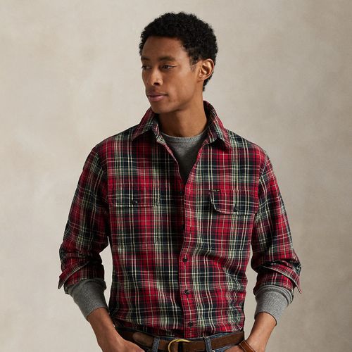 Classic Fit Plaid Oxford Workshirt - Polo Ralph Lauren - Modalova