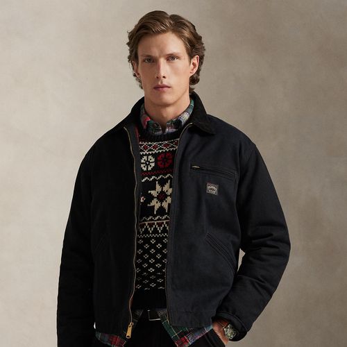 Veste Polo Country en toile - Polo Ralph Lauren - Modalova