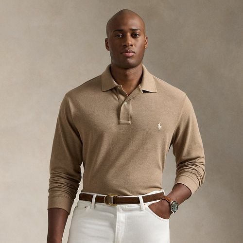 Classic Fit Long-Sleeve Polo - Big & Tall - Modalova