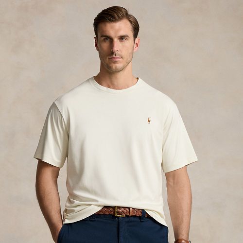 Soft Cotton Crewneck T-Shirt - Big & Tall - Modalova