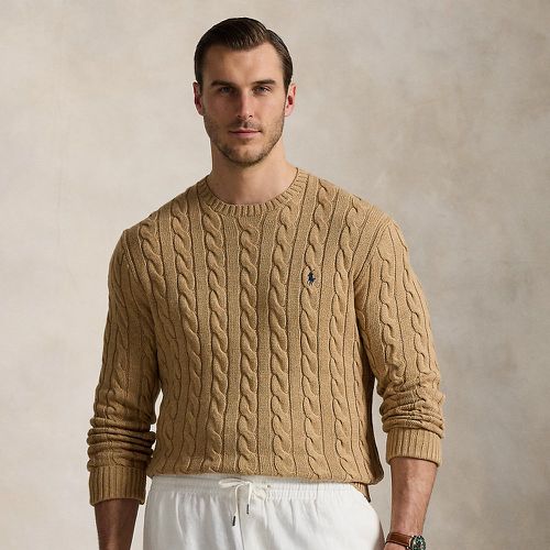 Cable-Knit Cotton Jumper - Big & Tall - Modalova