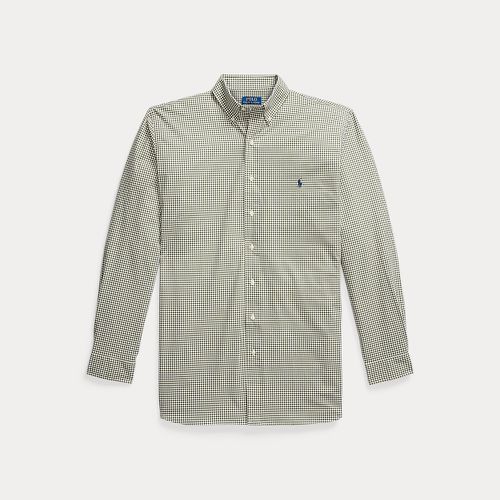 Gingham Stretch Poplin Shirt - Big & Tall - Modalova