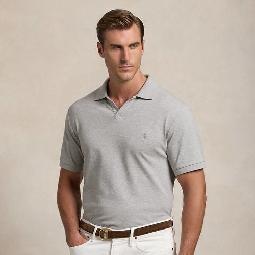 Stretch Mesh Polo Shirt - Big & Tall - Modalova