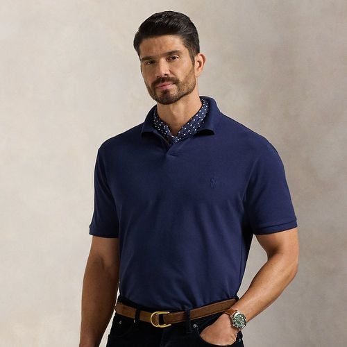 Stretch Mesh Polo Shirt - Big & Tall - Modalova