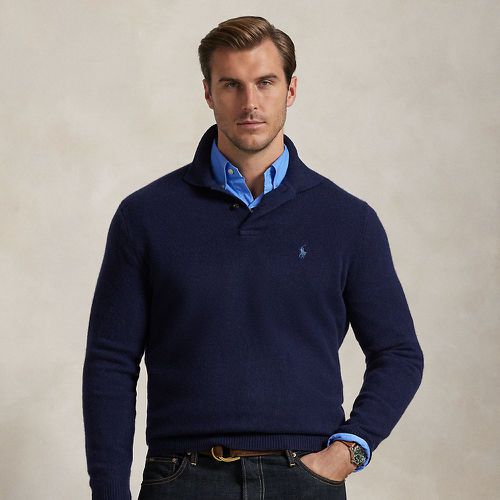 Wool-Cashmere Polo-Collar Jumper - Big & Tall - Modalova