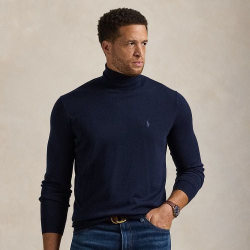 Washable Wool Rollneck Jumper - Big & Tall - Modalova