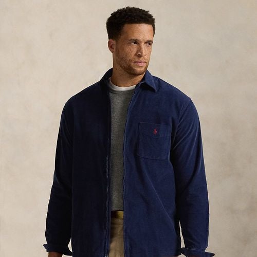 Corduroy Full-Zip Overshirt - Big & Tall - Modalova