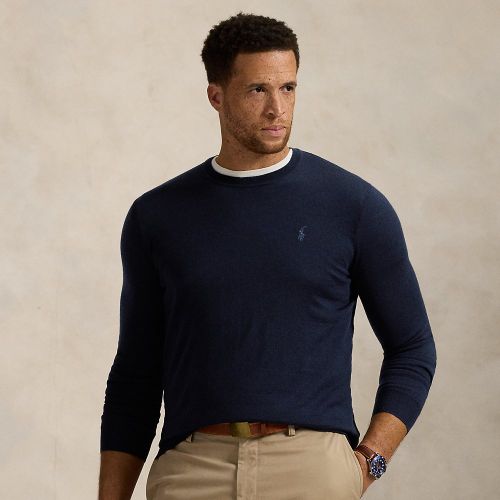 Washable Wool Crewneck Jumper - Big & Tall - Modalova