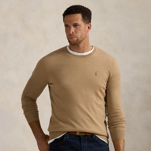 Washable Wool Crewneck Jumper - Big & Tall - Modalova