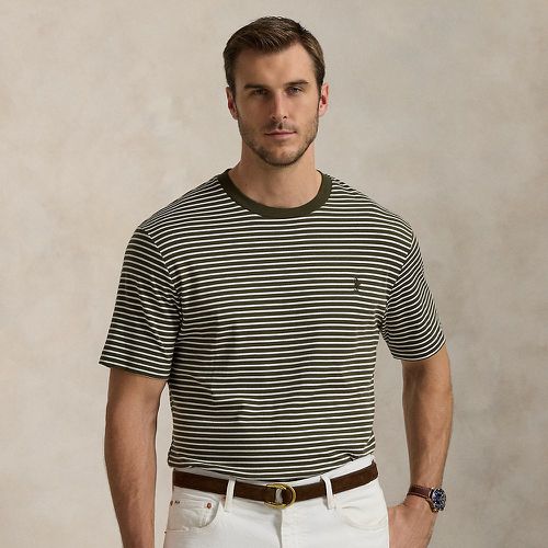 Striped Soft Cotton T-Shirt - Big & Tall - Modalova