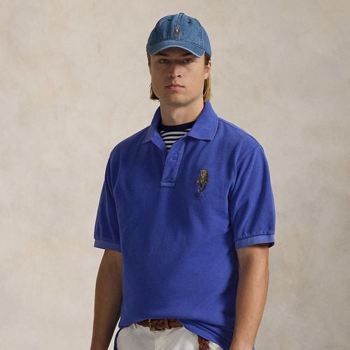 Polo Bear Garment-Dyed Mesh Polo Shirt - Big & Tall - Modalova