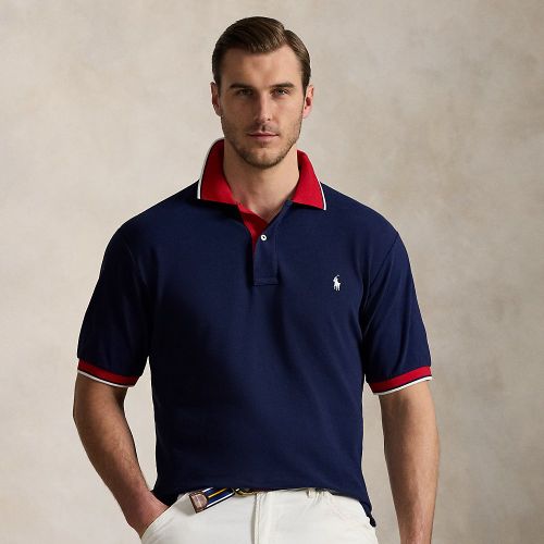 Big & Tall - Mesh Polo Shirt - Big & Tall - Modalova