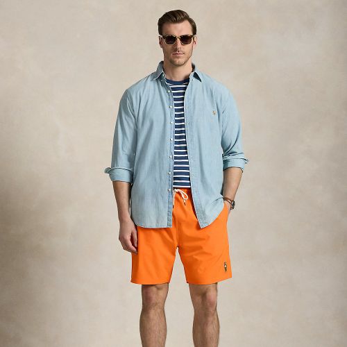 Traveller Classic Fit Bear Swim Trunk - Big & Tall - Modalova